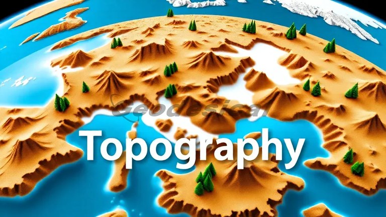 Geografía global en detalle asombroso