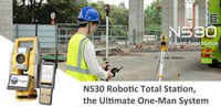 NS30 Robotic Total Station: El Sistema Definitivo para un Solo Operador