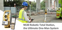 NS30 Robotic Total Station: El Sistema Definitivo para un Solo Operador